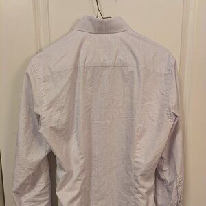 Eton Men's Purple/White Shirt (Slim, Size 38/15)